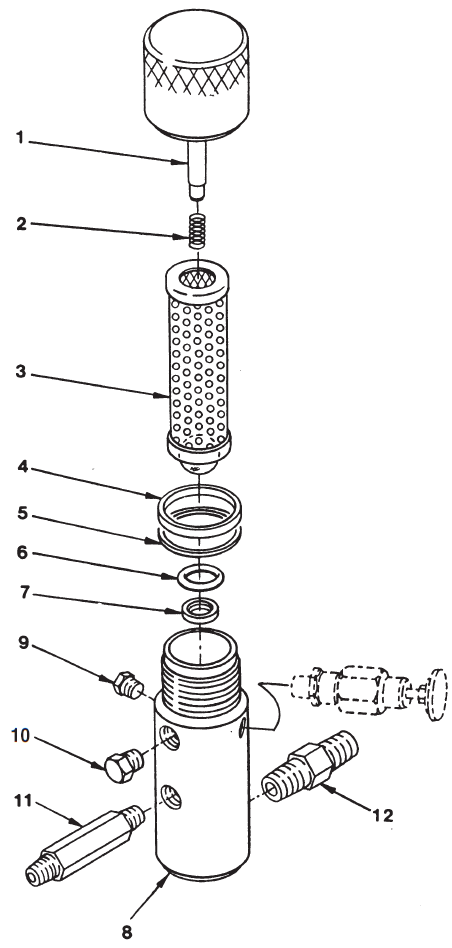 PowrTwin 5500 Outlet Manifold Filter Assembly With Check Valve